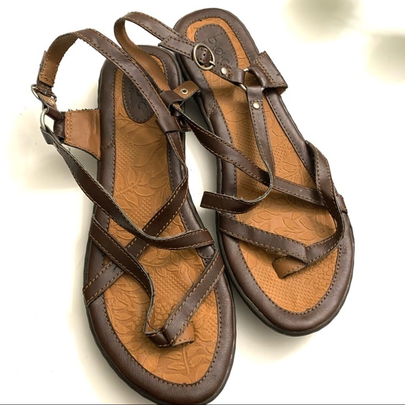 boc Shoes - B.O.C Born Brown Strappy Comfy  Sandals Size 11